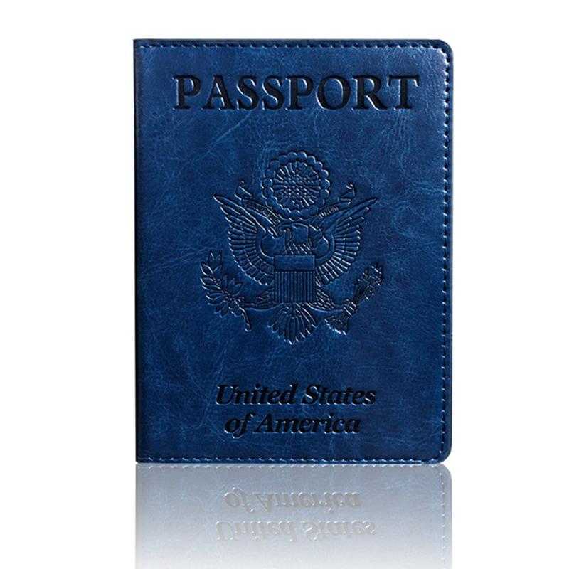 Высококачественный чехол-кошелек для паспорта, дорожные принадлежности, блокировка RFID, кожаный картхолдер, предметы первой необходимости для международных путешествий, дорожный аксессуар
