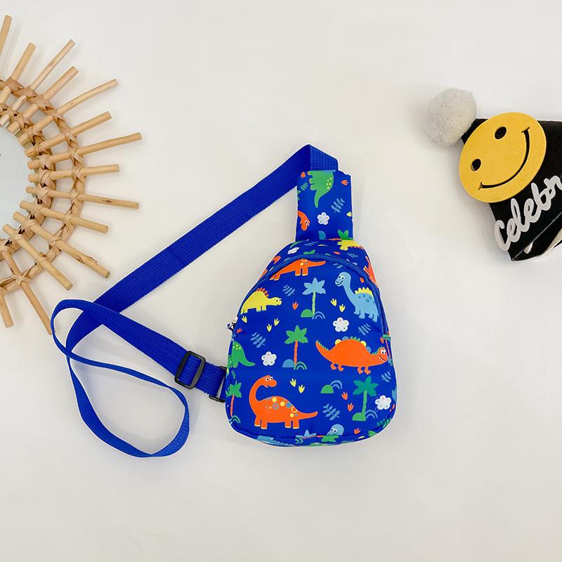 Динозавр Детский Мультяшный Одноплечевой Кроссбоди Нагрудная Сумка Детский Подарок Мода