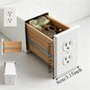 Recessed Design Recessed Hidden Storage Cabinet Embedded Secret Safe Cabinet  Home Decoration