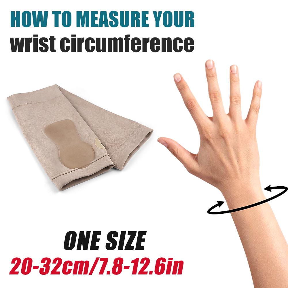 Дышащий компрессионный рукав для запястья с поддержкой при карпальном туннеле, тендините, бандаж для руки, фиксатор запястья для снятия боли