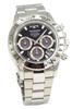 TECHNOS SOLAR WATCH Technos Solar Chronograph TAE4001ASB Light-Powered Men's Watch, Black,