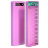 Корпус Power Bank M10/L10, без пайки, съемный, со светодиодным цифровым дисплеем, 10x18650, портативный чехол-зарядное устройство для смартфона