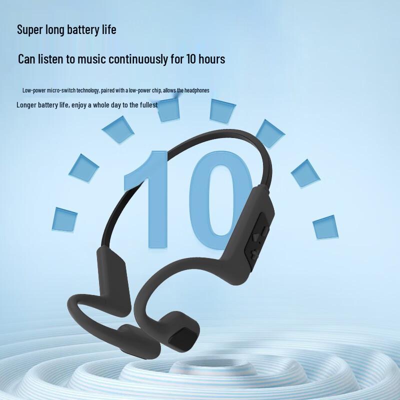 Водонепроницаемые Bluetooth-наушники S800 с костной проводимостью для плавания и спорта с дизайном-крючком и высококачественным звуком