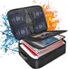 Waterproof File Organizer Box Zipper Accordion File Folder Important Document Organizer  Office
