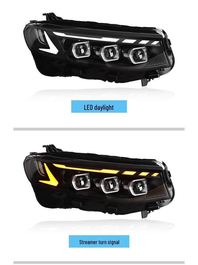 Compatible LED Projector Headlights with Sequential Turn Signals for Geely Xingrui 2020-2025 Models