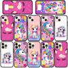Чехол для телефона Samsung Galaxy S24 S23 iPhone 15 14 Xiaomi Redmi Note 13 12 11 8 10 9 Pro Max X XR OPPO A15 Huawei Lovely Unicorn Horse Cover