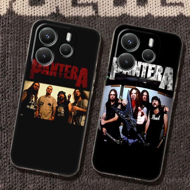 Dimebag Pantera Rock Band Phone Case For Xiaomi Redmi 14C 13C 12C 10C Back Cover Note 14 13 12 11 10 9 8 Pro Plus 5G Clear Funda