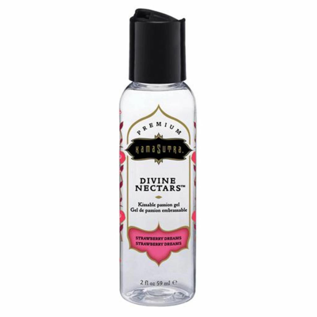 Lubricant And Massage Gel - Kama Sutra Divine Nectars Strawberry Dreams 59 Ml