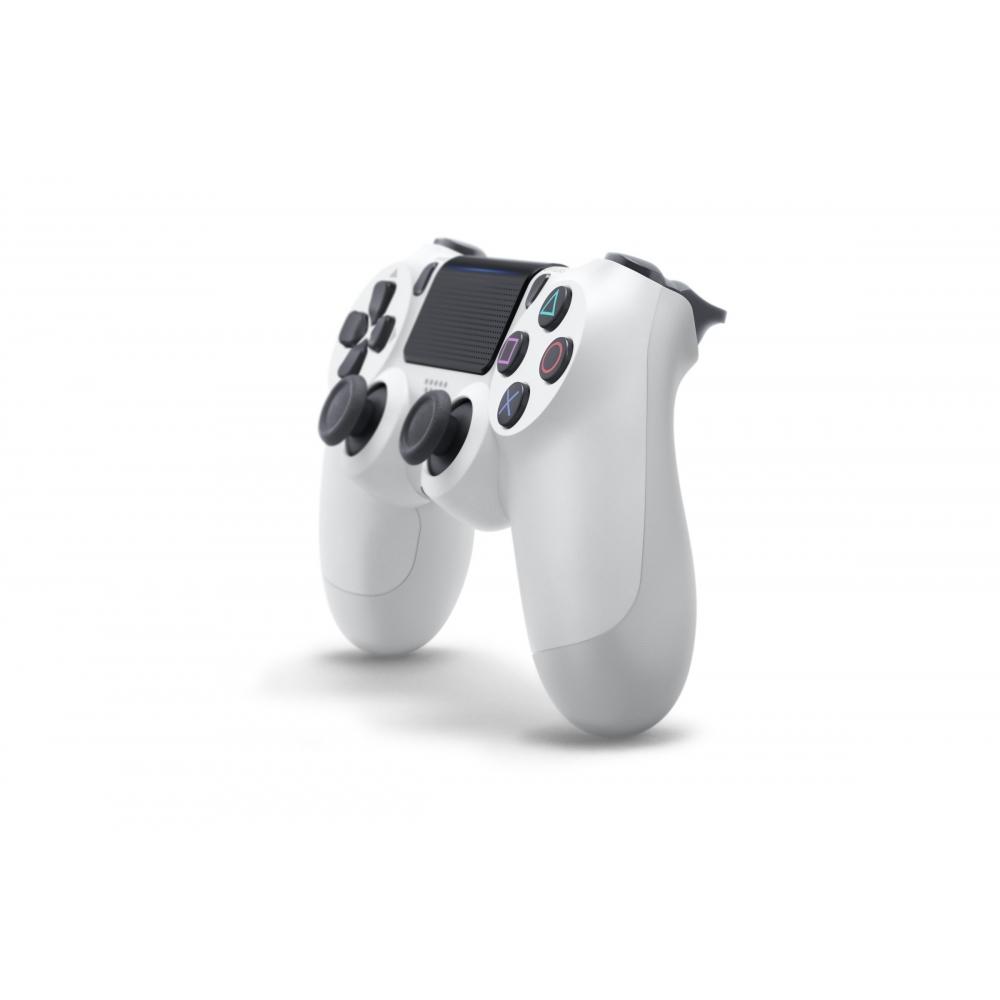 Белый беспроводной контроллер DualShock 4