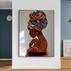 Abstract Figure Canvas Painting African Women Portrait Posters And Prints Wall Art for Living Room Home Decor Picture No Frame