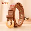 Fashion Women Belt Gold Buckle Belts for Women Waist Belts High Quality Waistband Luxury Ladies Brand for Pants Dresses DT004
