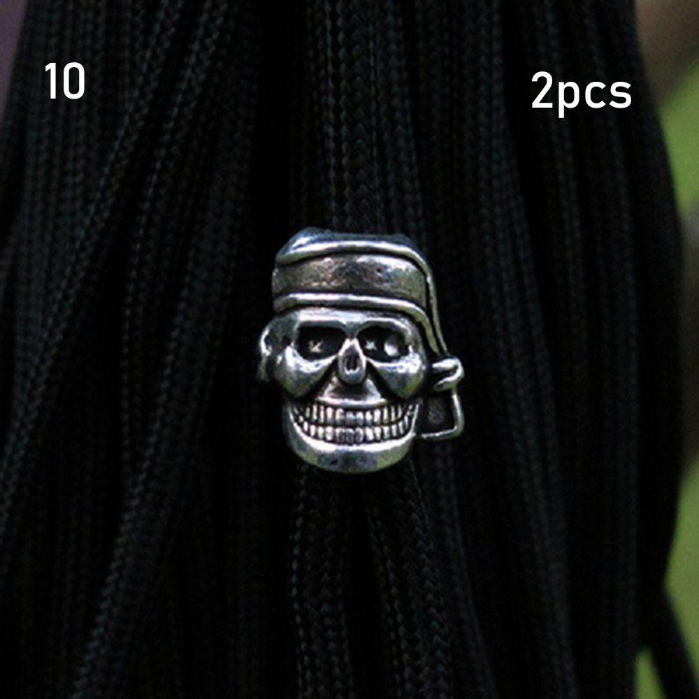 Пряжка Металлические подвески Череп Паракорд Браслет Аксессуары Бусины Паракорд Нож Ремешки Украшения