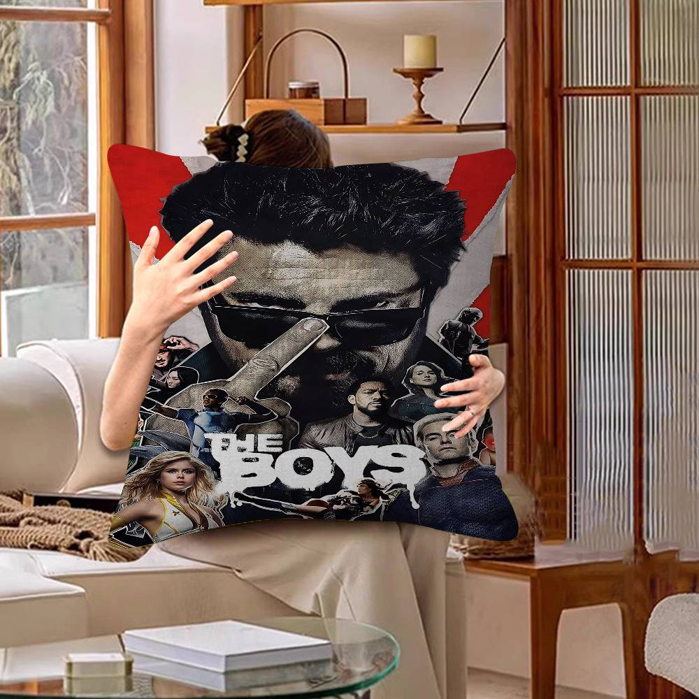 The Boys Classic movies Office Cushion Pillowcase Car Cushion CoverXCM Lumbar Pillowcase Sofa Pillowcover