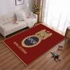 Roman Eagle SPQR Design, Red and Gold Rug Non-slip rug suitable for living room and bedroom sofas sofas