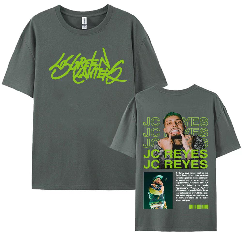 Rapper Jc Reyes Album Tour 2025 Merch T Shirts Men Women Streetwear Hip Hop T Shirt Fashion Casual Short Sleeve Cotton Tshirt
