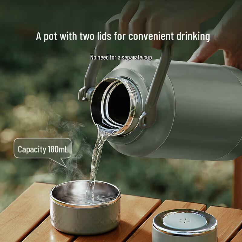 Bear 1.2L Portable Electric Kettle CN plug (adapter included)
