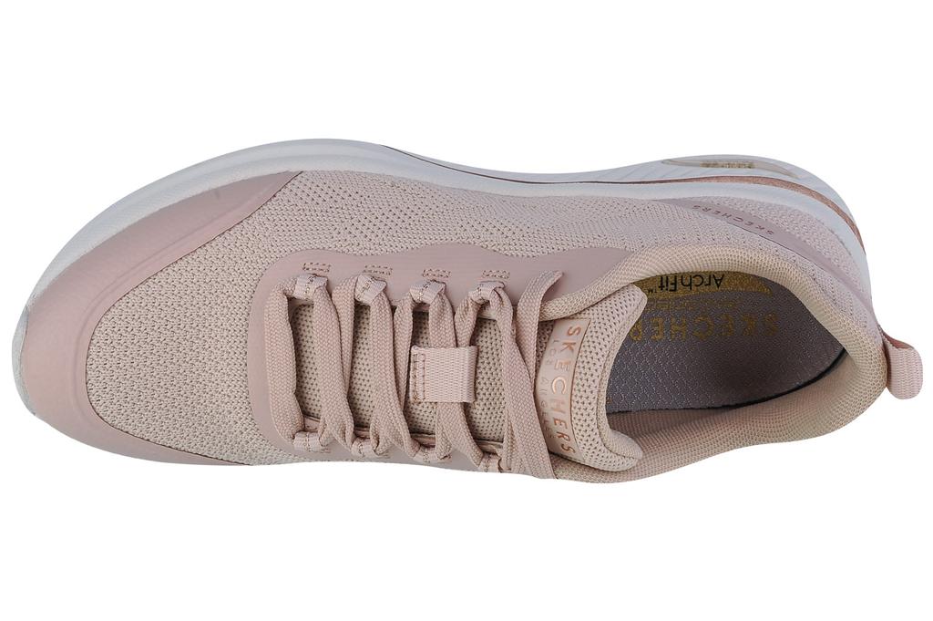 Skechers Arch Fit S-Miles - Улыбки, Женские бежевые кроссовки