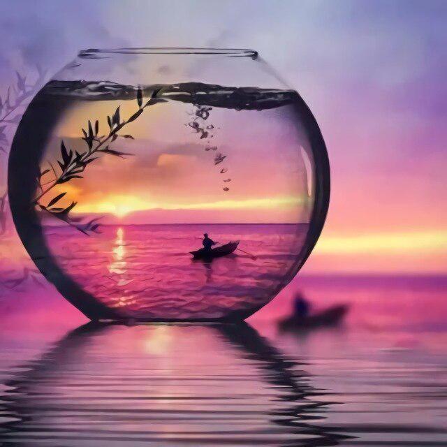 Кубок DIY 5D алмазная живопись полная круглая дрель мозаика закат морской Алмазная вышивка комплект ручной работы праздничный подарок украшение дома