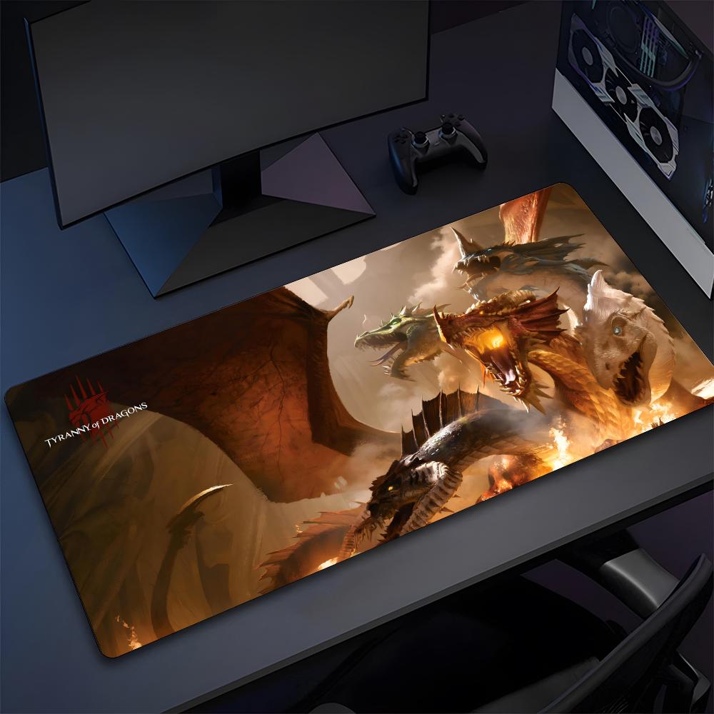 D-Dungeons D-Dragons D-DND Mouse Pad High Quality Natural Rubber Mouse Pad The Most Professional Washable Laptop Mouse Pad