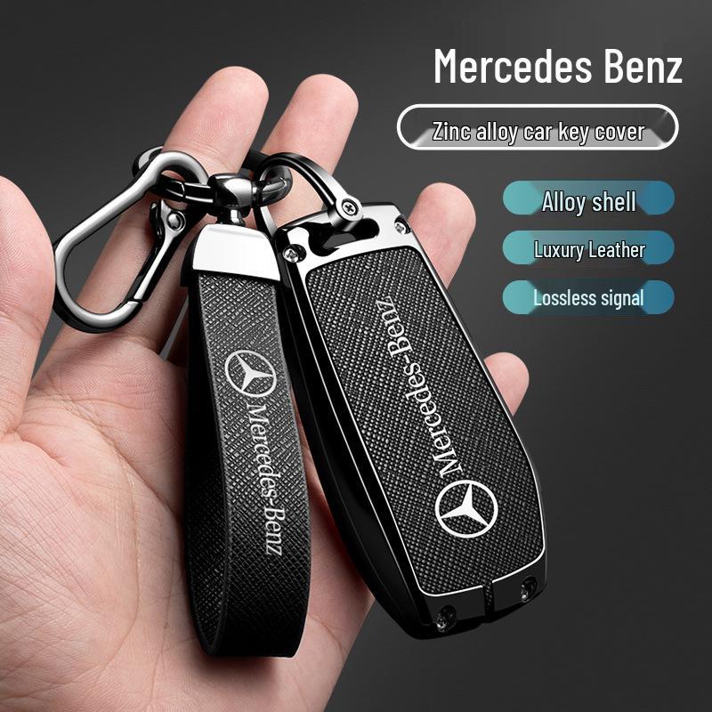 Mercedes High-End Key Case for E300L, C260L, GLC, A200L, GLB, GLE