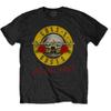 Guns N Roses Не в этой жизни Тур Приталенная футболка X-Large Черная Унисекс Футболка
