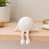 3D Printed Articulated Earth Figurine, Flexible Poseable Earth Buddy Statue, Cute Fidget Ornament, Matte Smooth Decor for Home Office Desk Car,