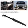 2PCS Center Console Dashboard Cover Trim Replacement for   C Class W205 2015+(Black )