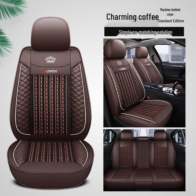 Всесезонные кожаные чехлы на сиденья для Honda Accord 7-го по 10-е поколение