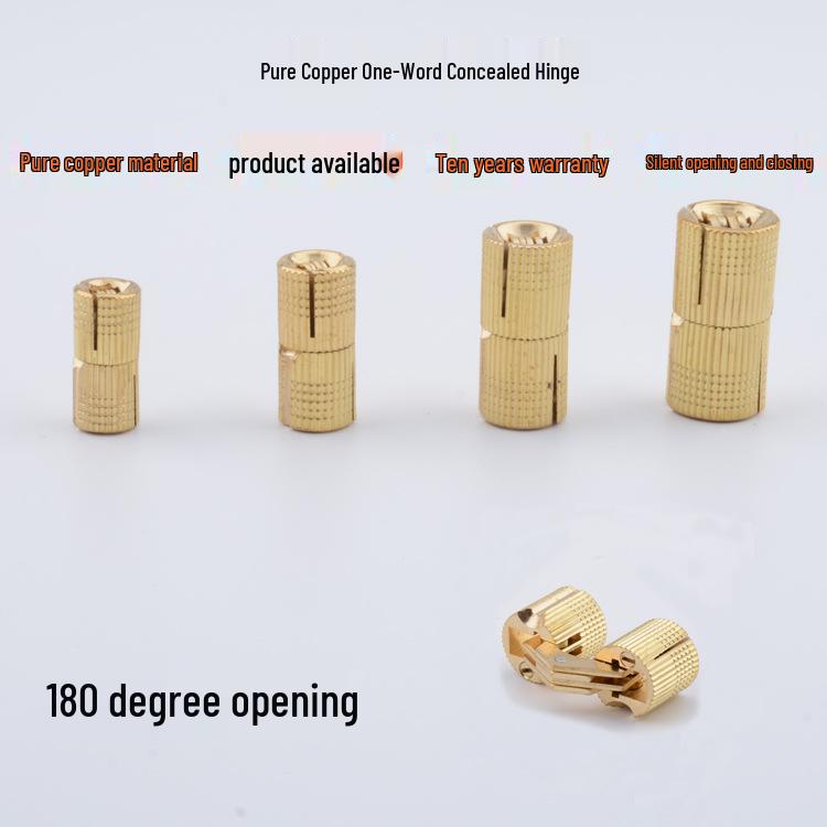 Скрытая петля из чистой меди для складных дверей и шкатулок