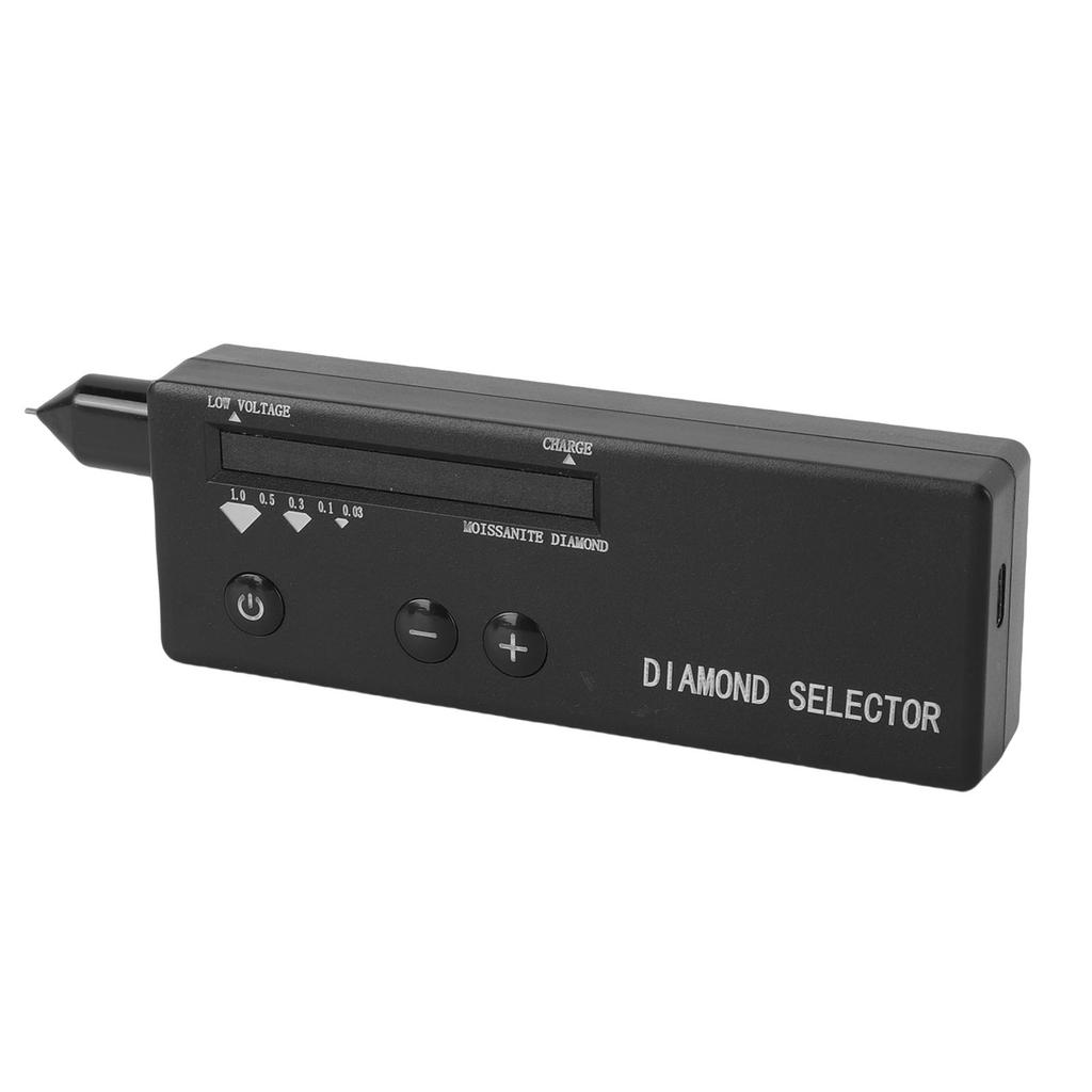Тестер драгоценных камней с USB-зарядкой, портативный определитель камней, точный детектор ювелирных изделий по теплопроводности