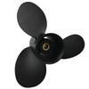 Boat Propeller 9 1/2x11 Fit for Tohatsu Outboard 9.8HP-18HP 3 Blades Aluminum 14 Tooth 9.5x11