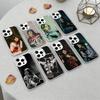 Чехол для телефона S-Singer B-Billie Eilish Для IPhone 16 17 15 14 12 13 Pro Max Белый Цвет Ударопрочный Чехол
