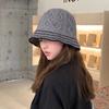 Hat Women'S Handmade Knitted Wool Hat Bucket Hat Is Still Designed To Show The Sense Of Small Face Basin Hat Winter Bucket Hat