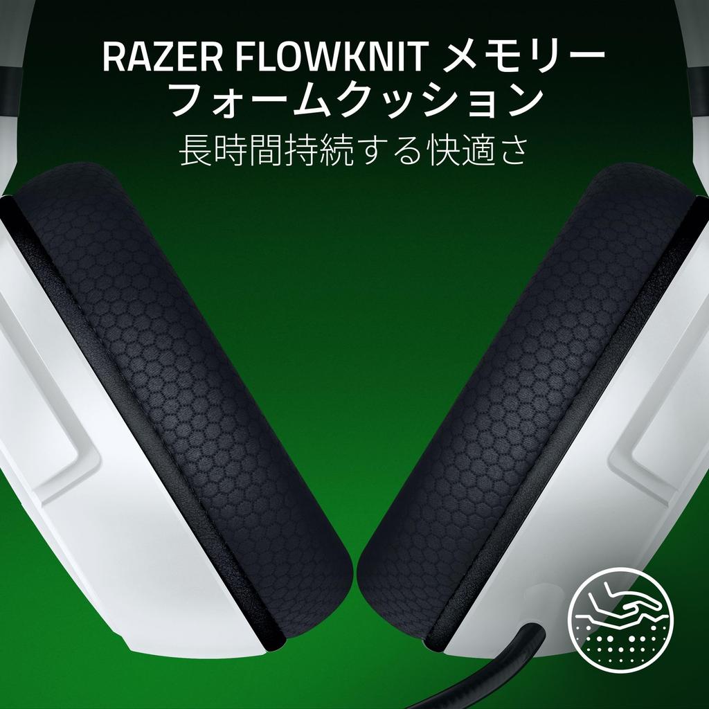 Razer Kaira HyperSpeed White Edition Wireless Gaming Headset That Can Be Used with Various Devices with and Bluetooth Connectivity Dongle TriForce