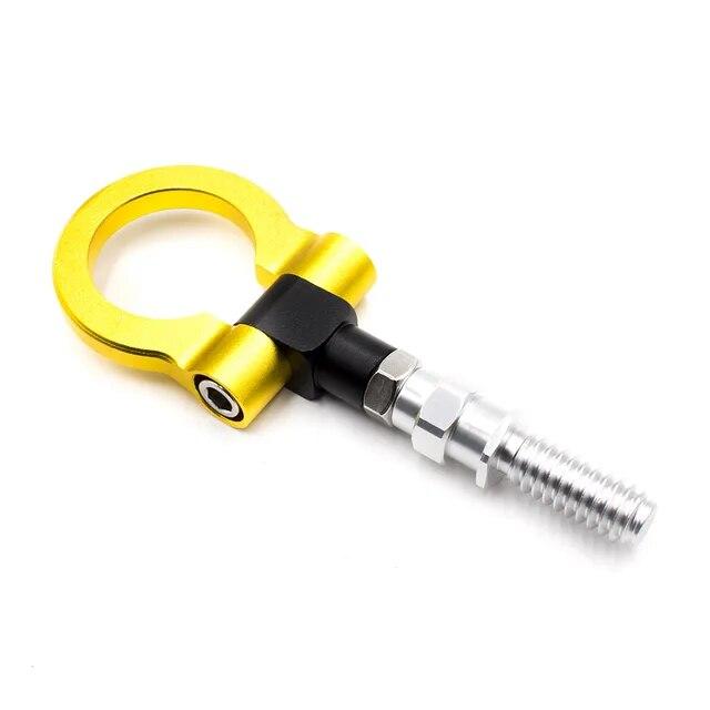 CNSPEED Universal Racing Tow Hook Front Rear for BMW European Cars Trailer Towing Bars(Bule Red Golden Black Silver) YC100397