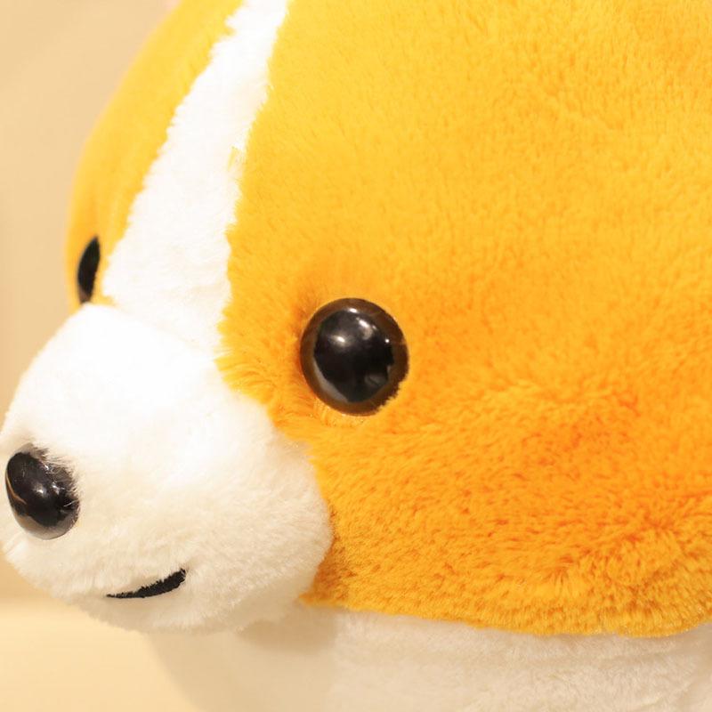 Очаровательная плюшевая игрушка вельш-корги - Мягкая тканевая подушка для сна и домашний декор