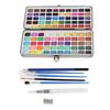 100 Colors Watercolor Paints Set High Transparency Pearlescent Solid Watercolor Paints Art Painting Tools