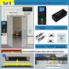 Система контроля доступа и учета рабочего времени по отпечаткам пальцев и RFID F213 с китайской вилкой (адаптер в комплекте)