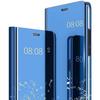 Protective Case - PROSHOP - S22Plus - Mirror Effect - Translucent Window - Blue
