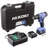 Дрель-шуруповерт HiKOKI FDS12DAL В комплект входят 2 зарядных устройства и кейс Аккумуляторная электрическая дрель 10,8 В, FDS12DAL(2ES)