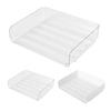 Filing Rack Good Load Capacity Non-slip PET Desktop Document Paper Organizer Tray for Home