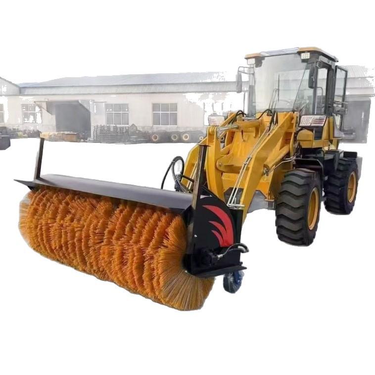 2.5m Snow Sweeper with 50 Loader: 3m Blade, 2m Snow Pusher & Water Sprinkler Truck