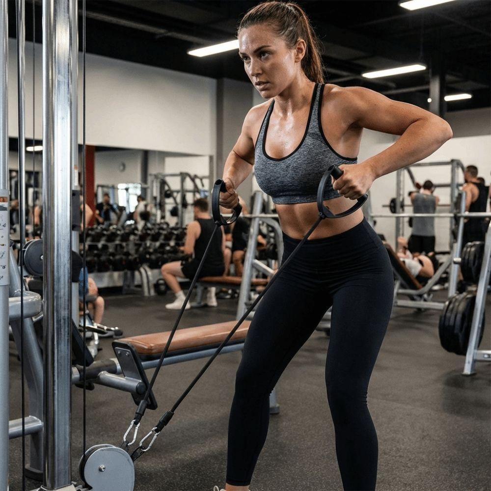 Strength Training Resistance Bands Rubber Rubber Tube Band Exercise Cords Pull Rope Bands  Home Gym