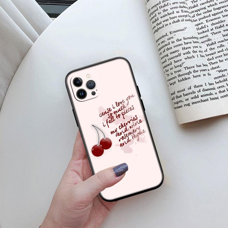 Вишневый летний фрукт Новый высококачественный чехол для телефона для Xiaomi Poco C40 C50 C51 C55 C65 C71 C75 F2 F3 F5 F6 F7 Pro Ultra