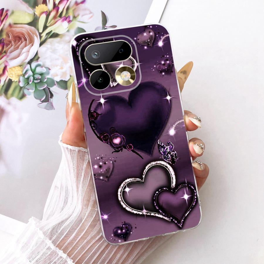 Чехол для Realme 16 Pro Цветок Бабочка Расписная Крышка Мягкий Силиконовый Корпус Для Realme16 16Pro 16 Pro+ Плюс Чехол для Телефона
