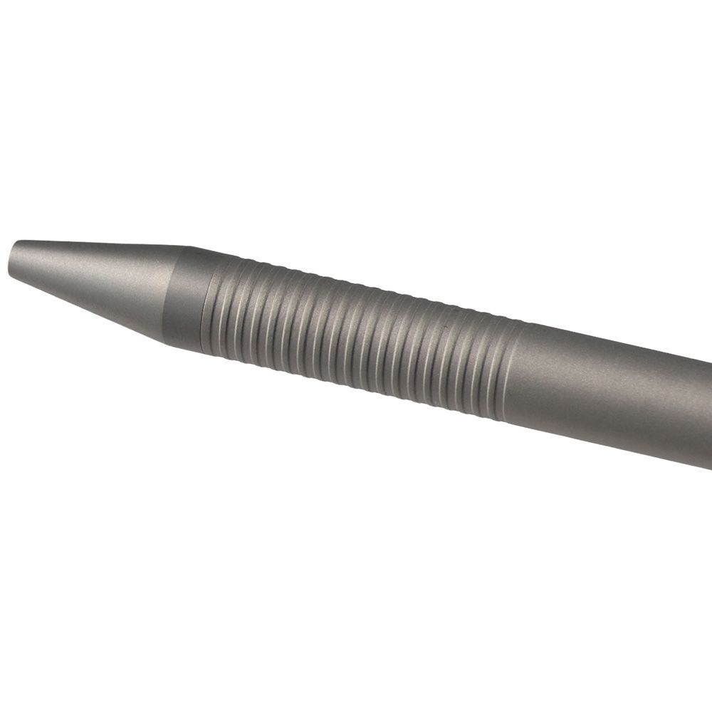 Titanium Alloy Bolt Action Pen Ballpoint Pen Easy Carry Daily Writing Use Pen Refillable Retractable Ballpoint Pens Supplies