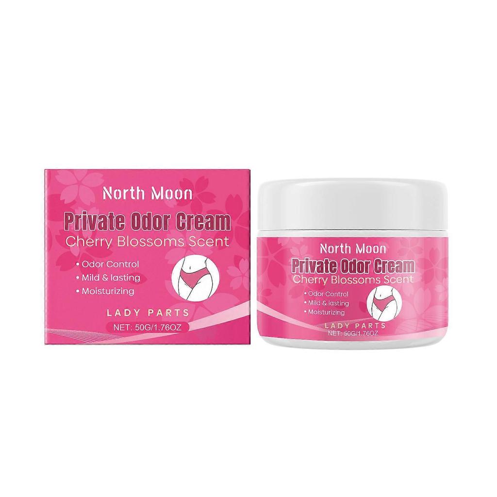 North Moon Women's Care Cream, Women's Daily Gentle Cleansing Body Skin Refreshing Moisturizing Cream less