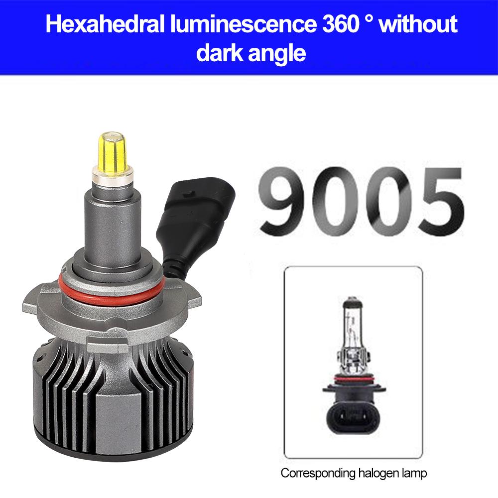 Автомобильные светодиодные лампы для фар H7 LED H11 9005 9012 Автомобильные светодиодные противотуманные лампы 72 CSP чипа 120 Вт 20000 лм 6000 К 12 В