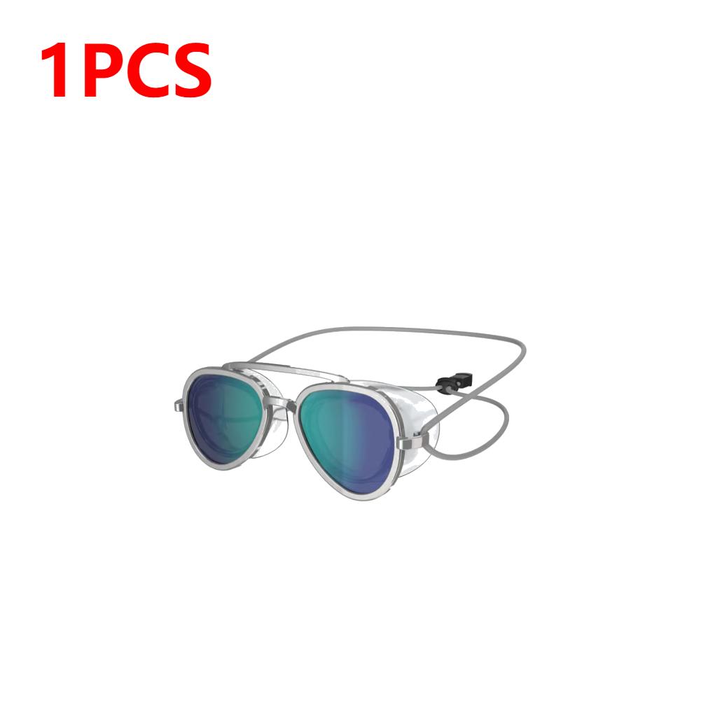 Full-View Anti-Fog Swim Goggles Men Women HD Swimming Goggles Leak Proof Adjustable Silicone Surfing Eyewear for Swimming Pool