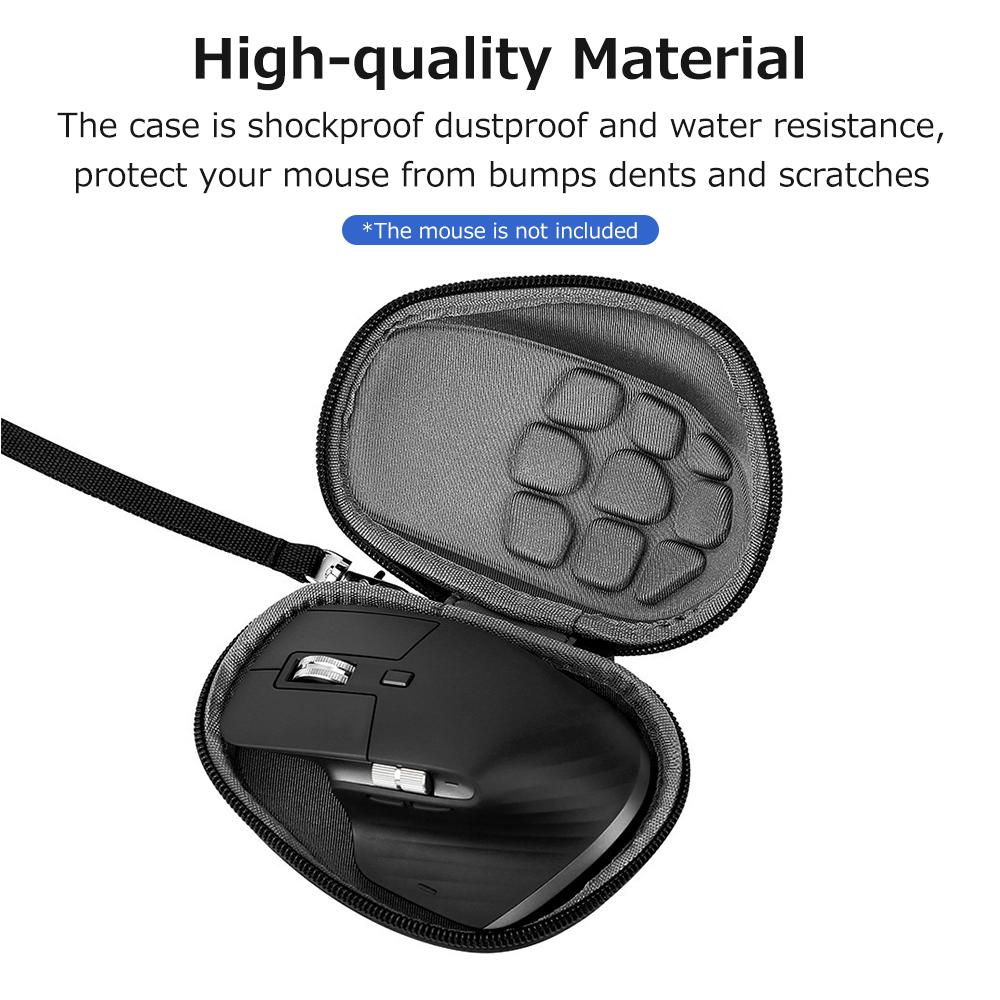 Shockproof Storage Bag Portable Mouse Storage Bag Protective Case Compatible with Logitech MX